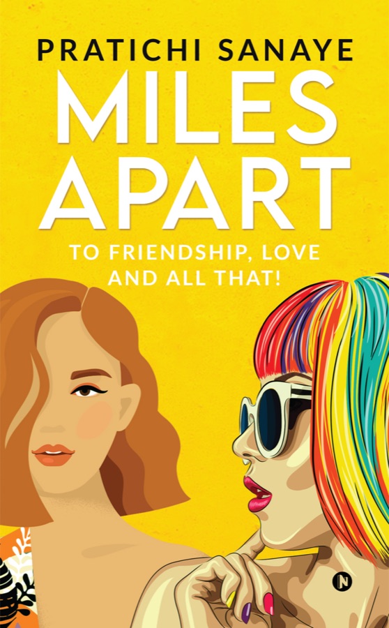 Miles Apart book cover - romance novel by Pratichi Sanaye